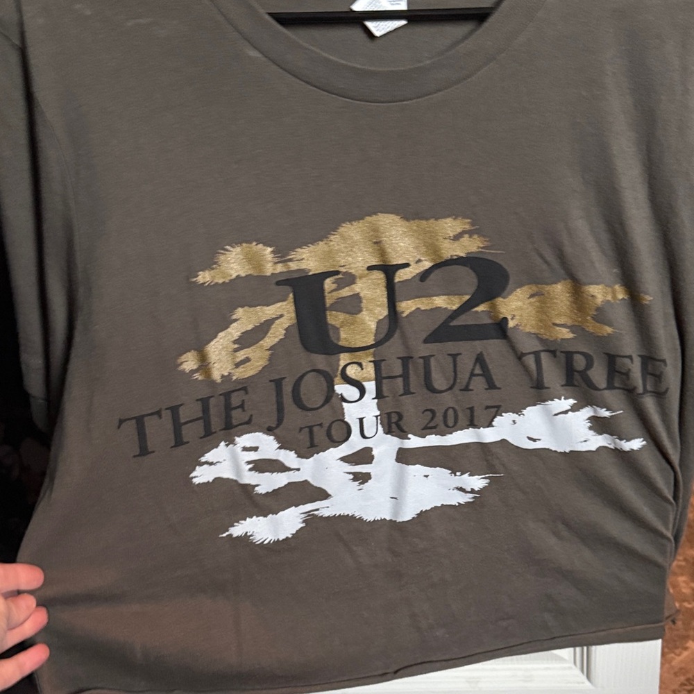 🌞U2 Joshua tree concert t shirt